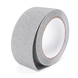 Mallofusa 2 inch 16.4Ft Floor Safety Grip Non Skid Safety Tape Anti Slip Adhesive for Steps Stairs Indoor or Outdoor Applicable, High Traction, Gray