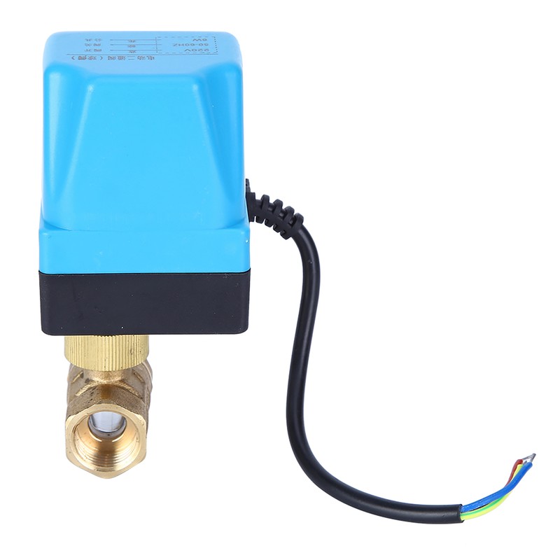 Electric Ball Valve 2‑Way 3‑Wire 2‑Control IP68 Protection Synchronous Motor