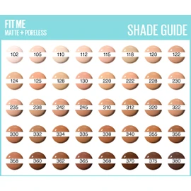 Maybelline Fit Me Foundation Matt and FR