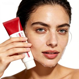 Colágeno real, máscara facial de noche de colágeno, mascarilla facial despegable, hidratante y reafirmante, reduce los poros, cuidado de la piel coreano, para todo tipo de piel, 1.69 onzas líquidas