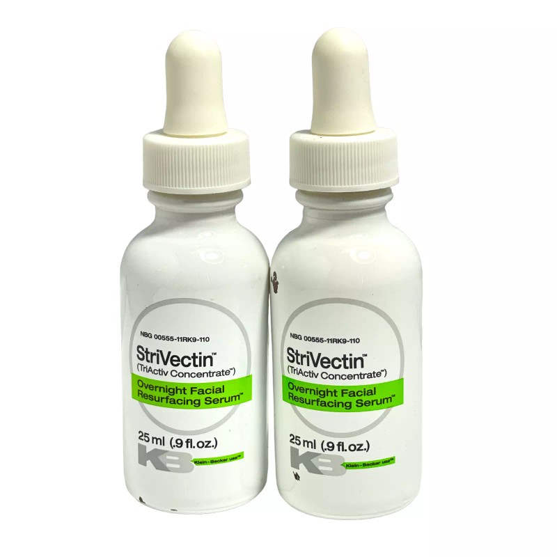 StriVectin Overnight Facial Resurfacing Serum 25ml/.9fl.oz. New; LOT OF 2