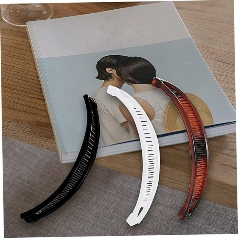 3Pcs Banana Clip Vintage Hair Clips Set Claw Clips for