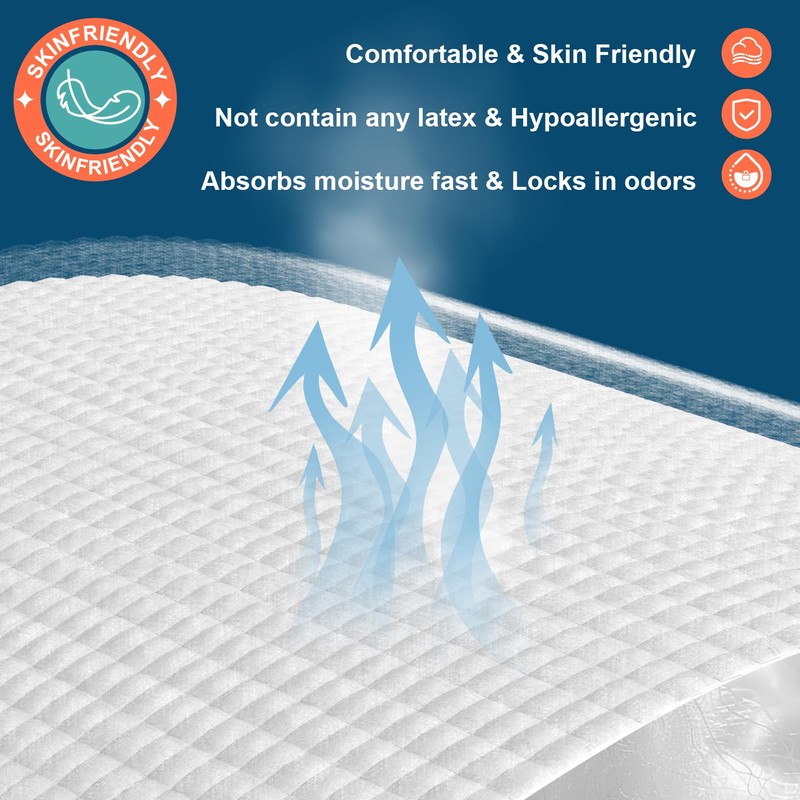 AAY Bed Pads Disposable 30" x 36" (100 Count), Extra