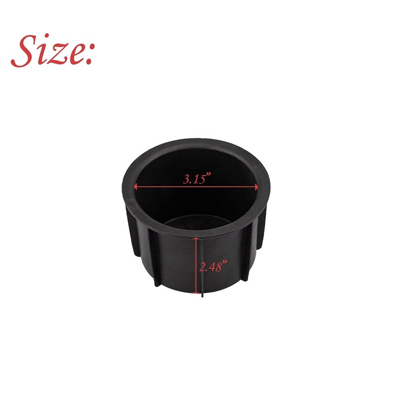 RLB-HILON Cup Holder Insert Compatible with Toyota 4RUNNER 2010-2021 Replaces