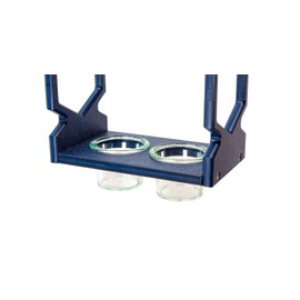 JCs Wildlife Geometric Hanging Bluebird Mealworm Feeder - Holds 1 Cup Dried Mealworms