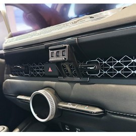 iJDMTOY Smartphone Gravity Holder w/Exact Fit Clip-On Dash Mount Compatible with Honda 2023-up Accord (Won't Occupy Air Vent Opening)