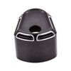NATGIC 1PCS Black Billet Aluminum Ignition Switch Cover for Harley