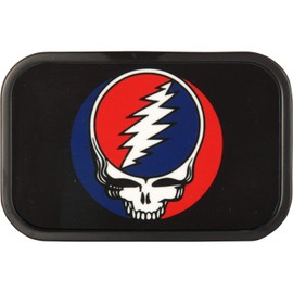 Belt Buckle Steal Your Face Black Full Color Rectangle 3.5 Inches by 2.5 Inches