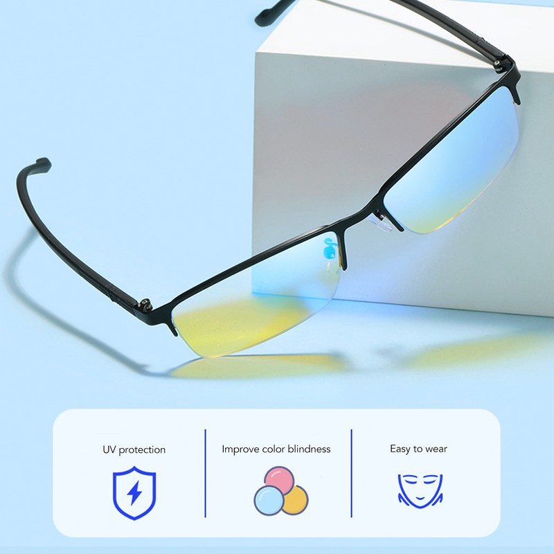 Color Blindness Glasses Color Weakness Glasses Flexible Color Deficient Glasses
