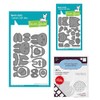 Lawn Fawn Build a Bunny 15 Piece Die Set, Bunny