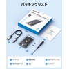 ORICO mSATA Case, Toolless Transparent ssd Case, MSATA3.0 Case, USB