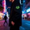 Glow-in-the-Dark Reflective Tactical Embroidered Patch with Hook & Loop Backing