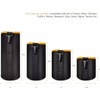 Yangers 4-Pack Camera Lens Pouch Set – Thick 4mm Neoprene