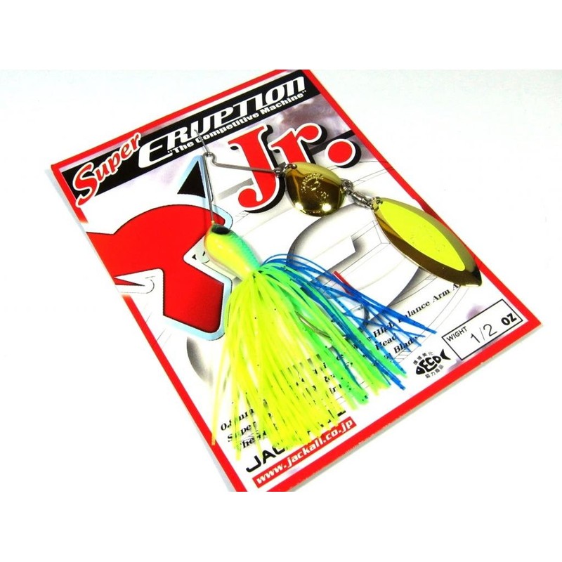 JACKALL(ジャッカル) スピナーベイト スーパーイラプション Jr. 1/2oz ブルーバックチャート