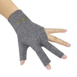 PolyMath Billiard Gloves 10pcs/Set 3 Open Fingers Snooker Accessories Professional Pool Cue Gloves Spandex Lycra for Left Hand, Men Women