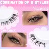 Yawamika 야와미카 바텀 래쉬 클러스터 DIY 하부 속눈썹 연장 5-8mm