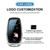 BCSMMCAR Touch Screen Display Digital Car Remote Smart Key LCD