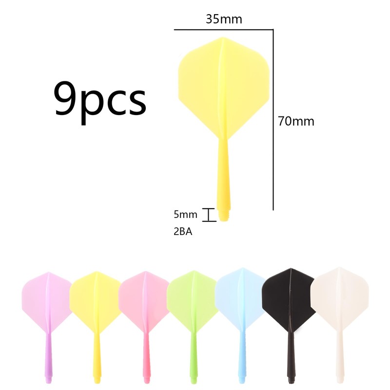 HERZONE Dart shafts and flights made of one piece darts