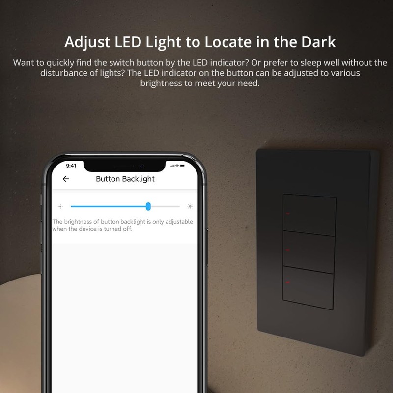 Smilewolf M5 120Type Switchman Smart Wall Switch 1/2/3 Gang Wall