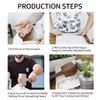 Bruafsir Ice Bag,Bartender Kit Ice Crusher,Canvas Bag Set for Ice