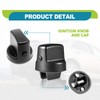 Keyless Ignition Start Switch Knob Cap Compatible with 2007-2015 Mazda
