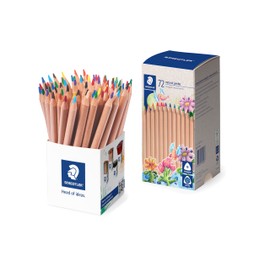 Staedtler Natural Colour Jumbo Pencils, Assorted (Pack of 72)
