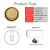 12In Round Gold Kitchen sink 304 Stainless Steel Countertop in
