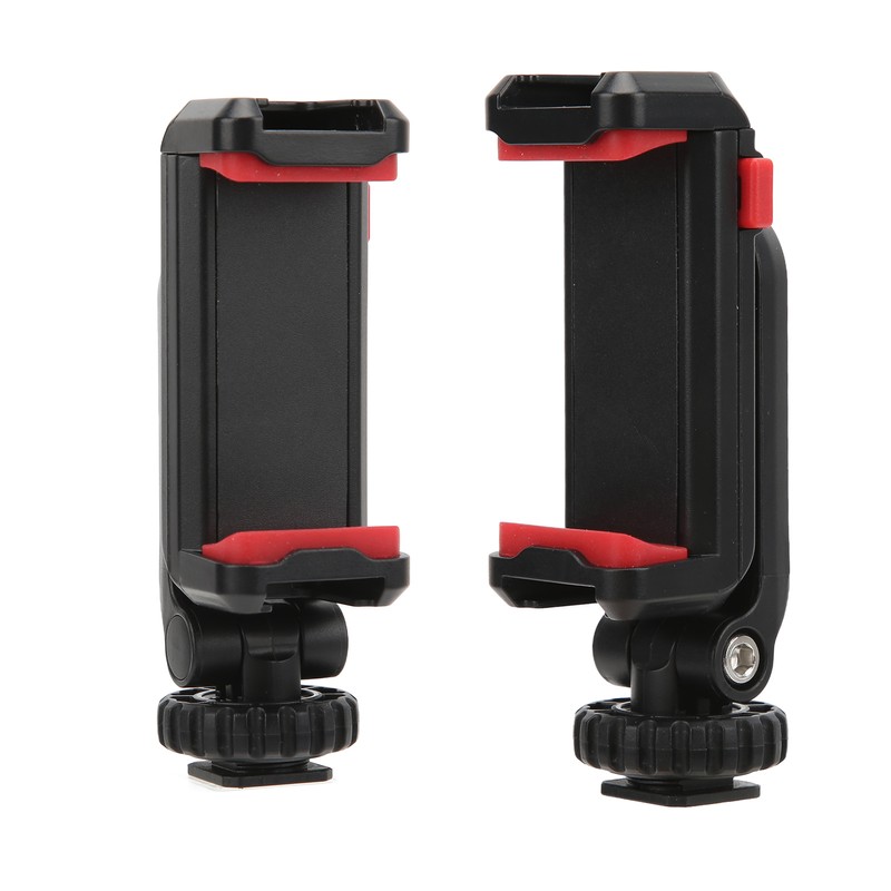 360 Degree Rotation Phone Clip Phone Bracket with Cold Shoe