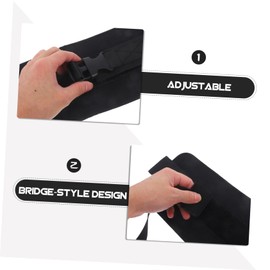 BESPORTBLE Exercise Belt for Hip Thrusts Hip Training Band for Strengthening Glutes and Core for Home Workouts and Fitness Enthusiasts Black