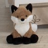 Lambs & Ivy Painted Forest Brown/White Plush Fox Stuffed Animal
