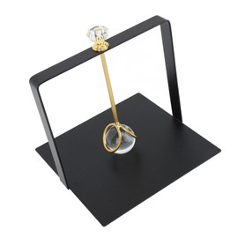 Servilletero de Mesa, Servilletero de Cuadrado Elegante y Duradero, Versátil para Hotel y Cocina (BLACK)