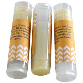 Set de 3 bálsamos labiales, miel cruda, colmenas de abeja Randalia