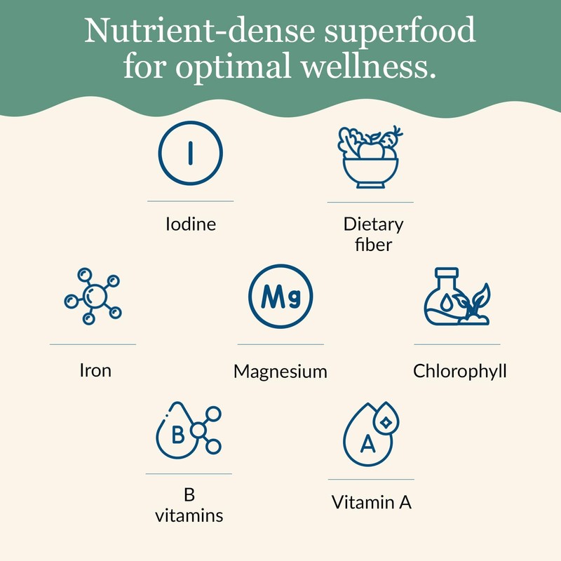 Maine Coast Sea Vegetables Organic Alaria Whole Leaf (Wild Atlantic