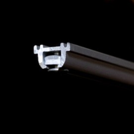 RECMAR Curtain Track Steel End Stop - Silver