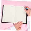 TEHAUX Lockable Diary White Student Girl Notebook Paper Password Lock