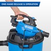 Vacmaster Blue Line 12-Gallon* 5 Peak HP† Wet/Dry Vacuum with