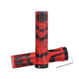 BIGULA 1Pair Ergonomic DeathGrip Bike Death Grip Handlebar Grips with Fixing Tool Perfect for Cycling Enthusiasts and Commuters