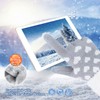 Veni Masee Winter Touchscreen Gloves, Snow Flower Print, Keep Warm,
