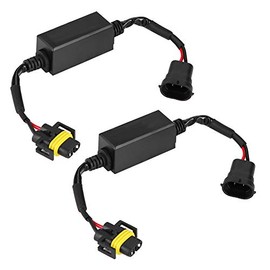 Terisass H8 H9 H11 LED Canbus Resistor Pair of LED Headlight Decoder Anti-Flicker Device Error Free Decoder Load Resistor