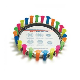Scientific Industries SI-V524 Vertical Microtube Holder for Vortex-Genie 2 and Vortex-Genie Pulse Mixers, Holds 24 Microtubes