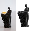 Figures Candle Holder Handmade Literary Female Form Stable Base Realistic