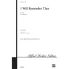 I Will Remember Thee Composed By Jay Althouse. Choir Sacred.