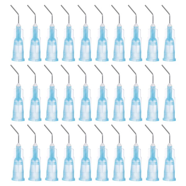 sourcing map 100pcs Blunt Tip Dispensing Needles, 23 Gauge 45