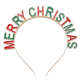 PHALIN Christmas Headbands Holiday Headbands for Women Rhinestone Xmas Tree Christmas Festive Party Hair Accessory Gifts