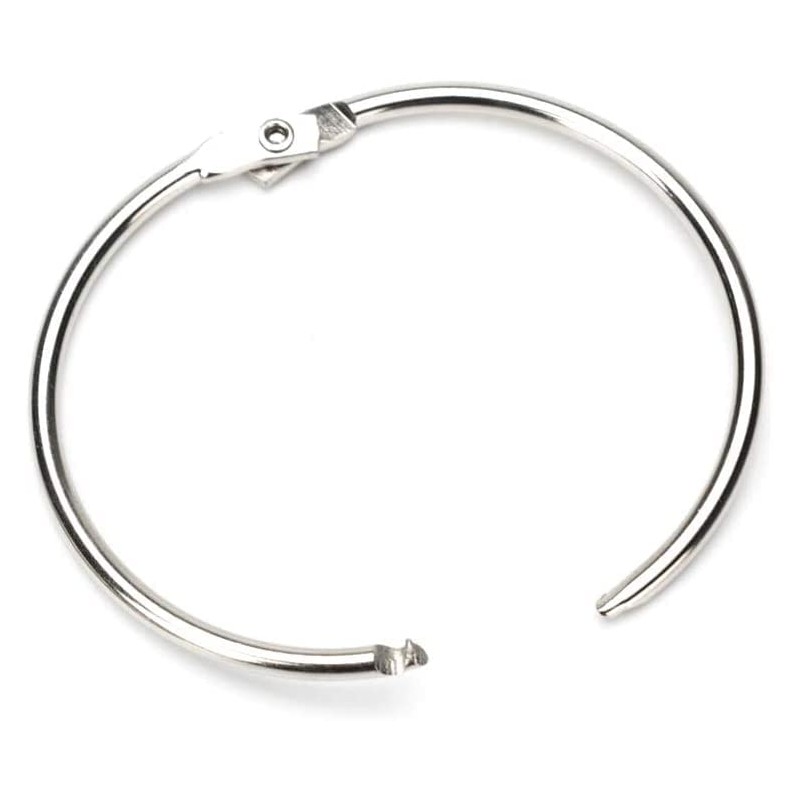 5cm Metal Book Rings, Loose Leaf Binders Book Rings 12