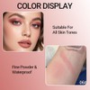 Erinde Monocromo Sombras Para Ojos Matte, Resistente al Agua, E06