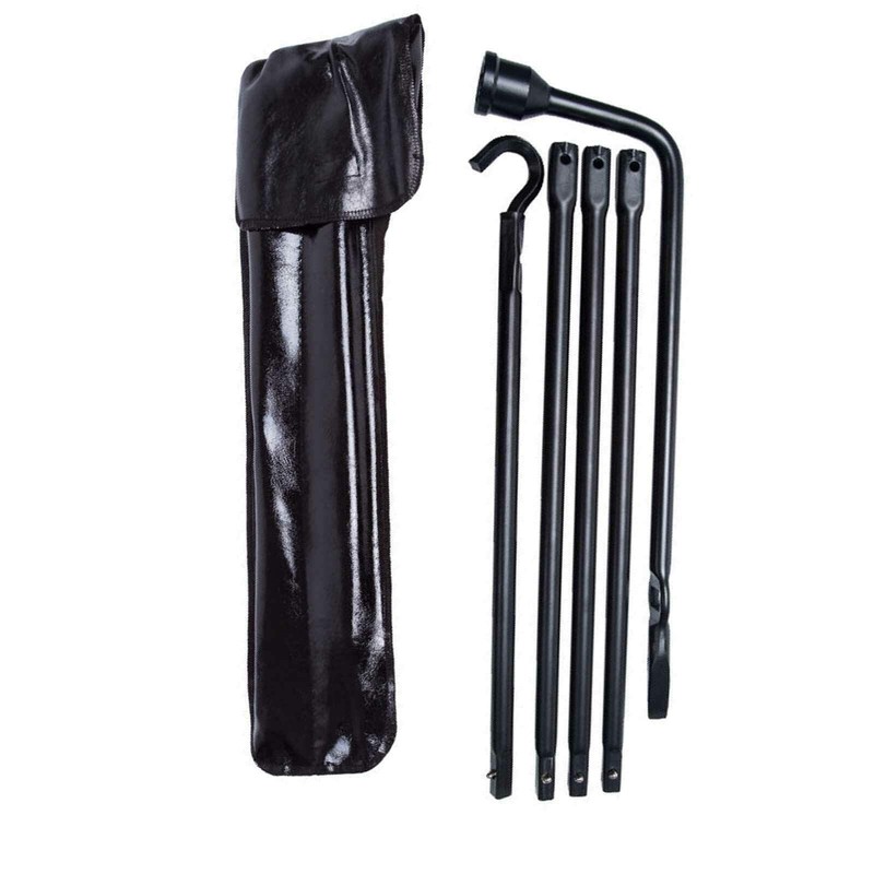 AutoBaBa Spare Tire Tool Kit with Case for 2002-2015 Dodge