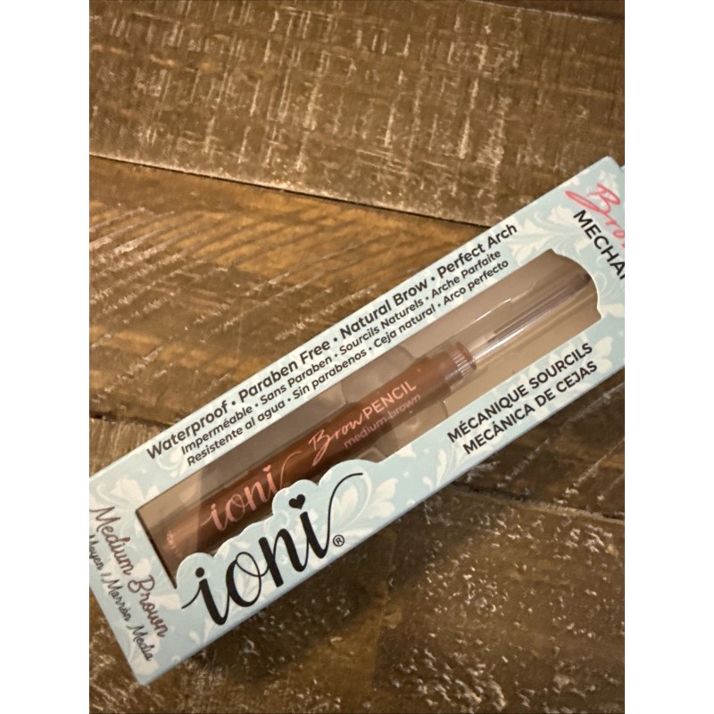 Ioni Mechanical Brow Pencil Waterproof Medium Brown