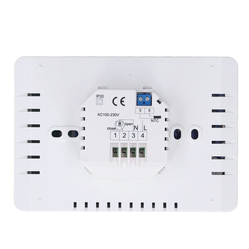 HY01WW Digital LCD Thermostat for Hydronic Heating System - AC100-230V