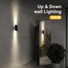 SOTTLOT Solar Outdoor Lights, 3000K 700LM Solar Wall Lights Outdoor